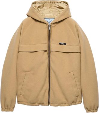 Prada Giacca con cappuccio - Toni neutri