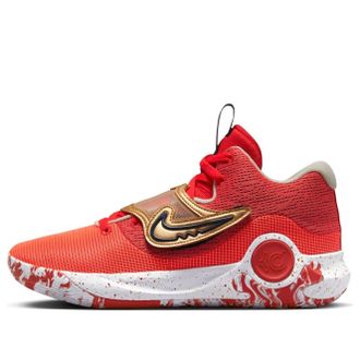 Nike KD Trey 5 X University Red Metallic Gold DD9538-600