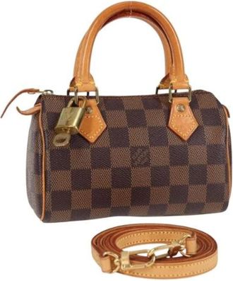 Louis Vuitton Pre-owned borse a mano di tela - - Pre-owned - Donna - Marrone - ONE SIZE