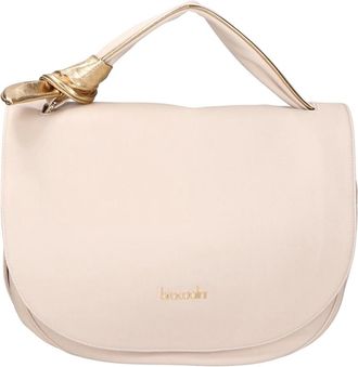 Braccialini Cerelia Ultra Schoudertas - Dames - Tassen - Beige - Maat: ONE Size Leer