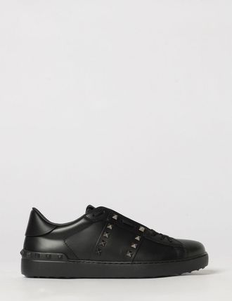 Valentino Garavani Rockstud Untitled Studded Calf Leather Trainers