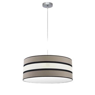 Fabrilamp Fabrilamp - Colgante Karla 3xe27 Topo/beis Regx60x60 Cm