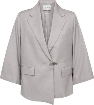 Copenhagen Muse Dames, Jassen, Grijs, Maat: XL