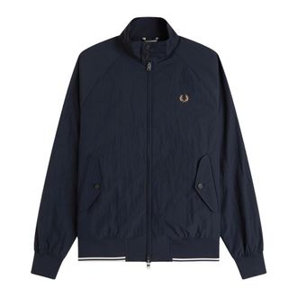 Fred Perry Coats - Heren - Zomerjassen - Blauw - XL - Jassen