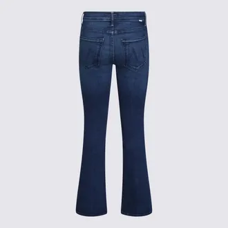 Mother Womens Jeans Blue Co Md Pl Ea