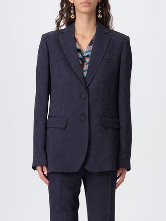 Etro Blazer a monopetto Etro in cady
