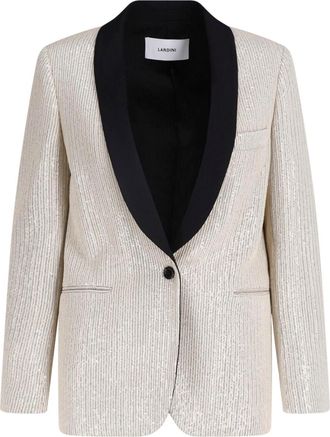 Lardini Blazer Monopetto Paillettes