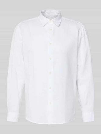 Selected Regular Fit Freizeithemd aus Leinen-Baumwoll-Mix Modell CLAY LINENBLEND in Weiss, Gr&ouml;&szlig;e XXL