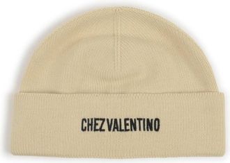 Valentino Chez Valentino Muts - Heren - Hoeden - Geel - ONE Size - Katoen - Accessoires