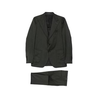 Tagliatore Herringbone Single-breasted Suit