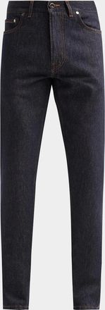 Isaia Men & apos;s Light Denim Slim Jeans