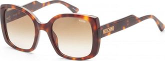Moschino Womens MOS124 S 54 05L Sunglasses - Brown - One Size