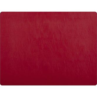 Frieling Davanti by Mattola Placemats Set of 6, Rectangular 16.5 x 12.5 Inch Indoor Outdoor Table Placemats in Earth Red at Nordstrom