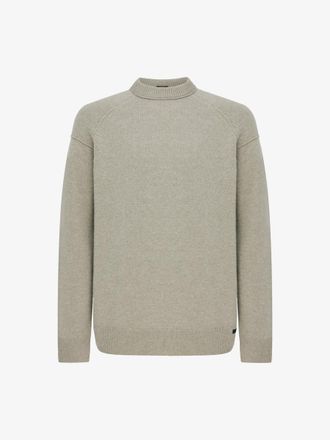 Genti Relaxed Roundneck | Light Taupe