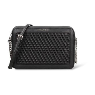 Michael Kors Borsa a tracolla grande intrecciata Jet Set - - Bags - Donna - Nero - ONE SIZE