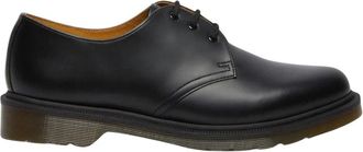 Dr. Martens Klassieke Schoen van Glad Leer - Dames - Veterschoenen - Zwart - 40 EU - Leer - Schoenen