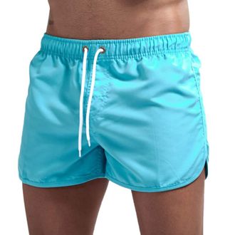 Generic Running Shorts for Men UK Waterproof Quick Dry Surfing Boardshorts UV Protection Chlorine Resistant Lightweight Breathable Running Gym Training Suitab