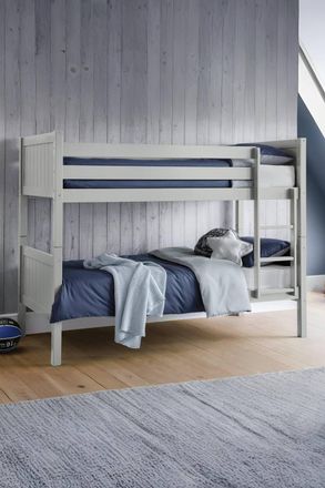 Julian Bowen Bella Bunk Bed in Grey | Size: Single
