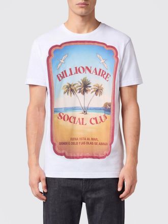Billionaire Boys Club T-shirt in cotone con stampa grafica e logo Hexagon