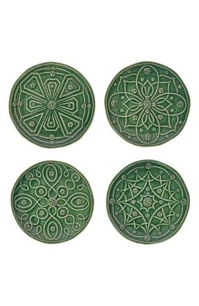 Juliska Jardin du Monde Set of 4 Side Plates in Basil at Nordstrom