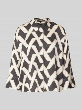 someday Someday Hemdbluse mit verdeckter Knopfleiste Modell Zitano in Black, Größe M