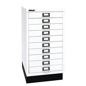 Bisley Serie 29 Multidrawer Con Z&oacute;calo Din A3 10 Cajones Blanco