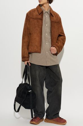 Zadig&Voltaire Loumy Leather Jacket, Mens, Brown