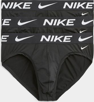 Nike Mens Black briefs Dri-FIT Essential Micro 3-pack
