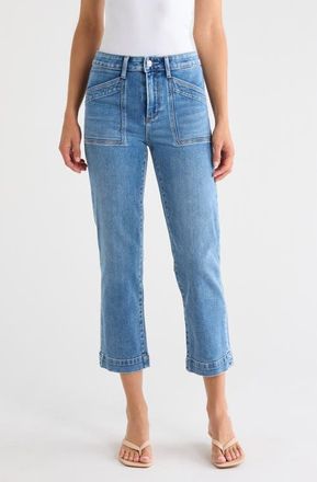 Paige Quincy Ankle Straight Leg Jeans in Redondo at Nordstrom, Size 27