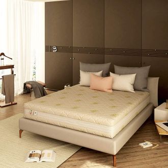 Baldiflex Baldiflex - Materasso Matrimoniale Memory 3 Strati, 11 Zone Differenziate, Sfoderabile, Melodia 160x190 Cm