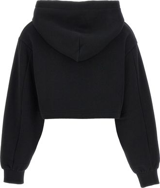 Dolce & Gabbana Womens Black Cotton Hoodie Clothing