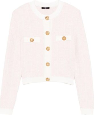 Balmain Tweed Cardigan