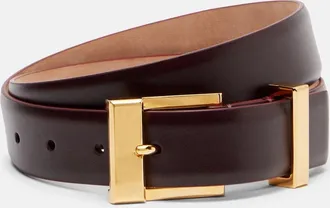 Khaite Manhattan leather belt