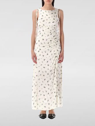 Ganni Dress GANNI Woman color White