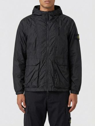 Stone Island Giacca a vento in nylon con cappuccio Stone Island