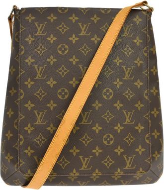 Louis Vuitton Musette Salsa Monogram Canvas Brown Canvas Handbag (Pre-Owned)