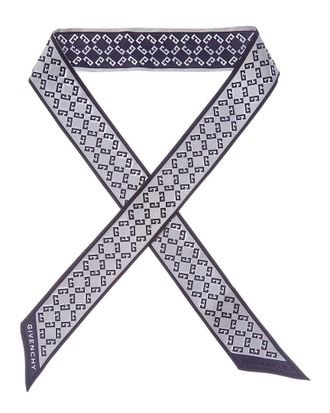 Givenchy Logo Silk Scarf
