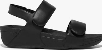 FitFlop Womens FitFlop LULU Womens Adjustable Back-Strap Sandals All Black - Size: 3