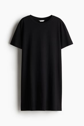H&M T-Shirt-Kleid - Schwarz