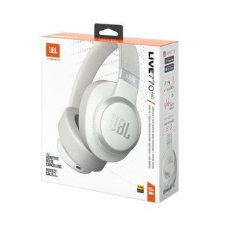 JBL Jbl Live 770nc Auriculares Inal&aacute;mbrico Diadema Llamadas/m&uacute;sica Bluetooth Blanco