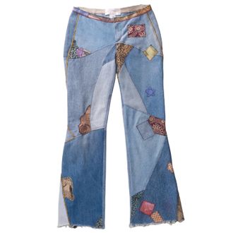 Roberto Cavalli Patchwork Jeans - 00s