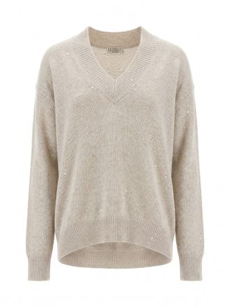 Brunello Cucinelli V Neck Sweater