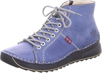 Rieker Laarzen - Dames - Schoenen - Blauw - Maat: 41 EU Leer