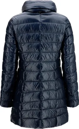 Herno Womens Down Jacket Maria Navy Blue Polyamide Puffer