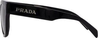 Prada 0PRC04S-16K08Z52 Acetate Sunglasses - Black