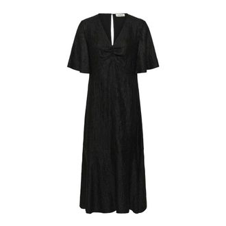 Soaked In Luxury Dames, Jurken, Zwart, Maat: XS