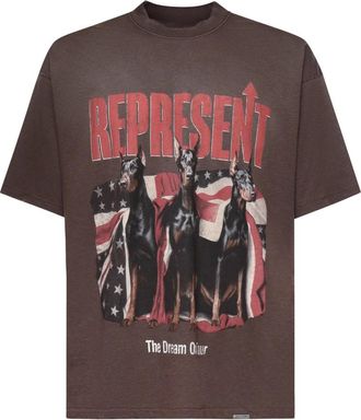 Represent T-Shirt - Heren - T-shirts - Zwart - S - Katoen - Tops