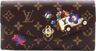 Louis Vuitton Sarah Wallet Nm Limited Edition Vivienne Xmas Monogram (Authentic Pre-Loved)