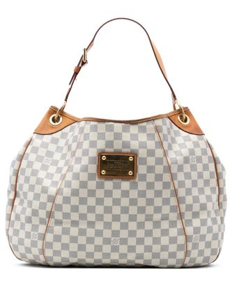 Louis Vuitton 2010 Damier Azur Galliera GM shoulder bag - Bianco