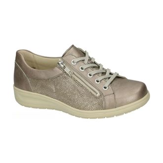 Solidus Dames, Schoenen, Grijs, Maat: 35 1/2 EU Leer